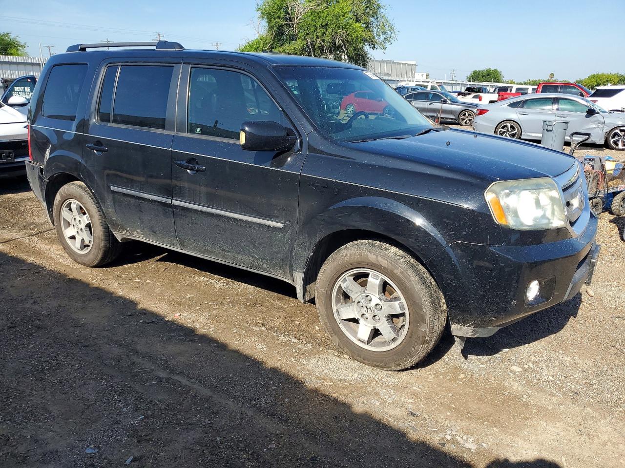 2010 Honda Pilot Touring Черный vin: 5FNYF3H99AB016755