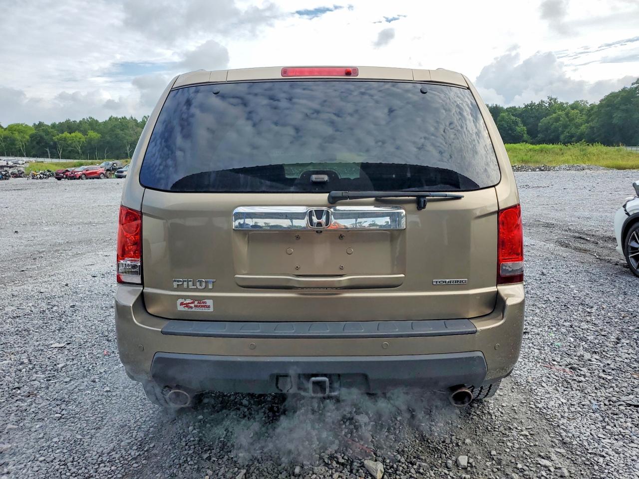 2011 Honda Pilot Touring Brown vin: 5FNYF3H99BB013629