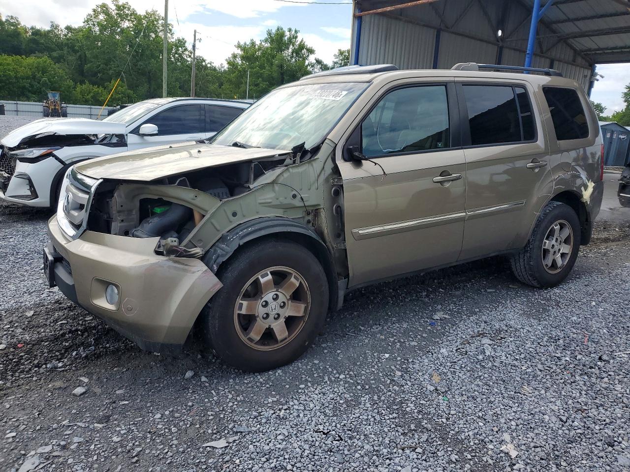 2011 Honda Pilot Touring Brown vin: 5FNYF3H99BB013629