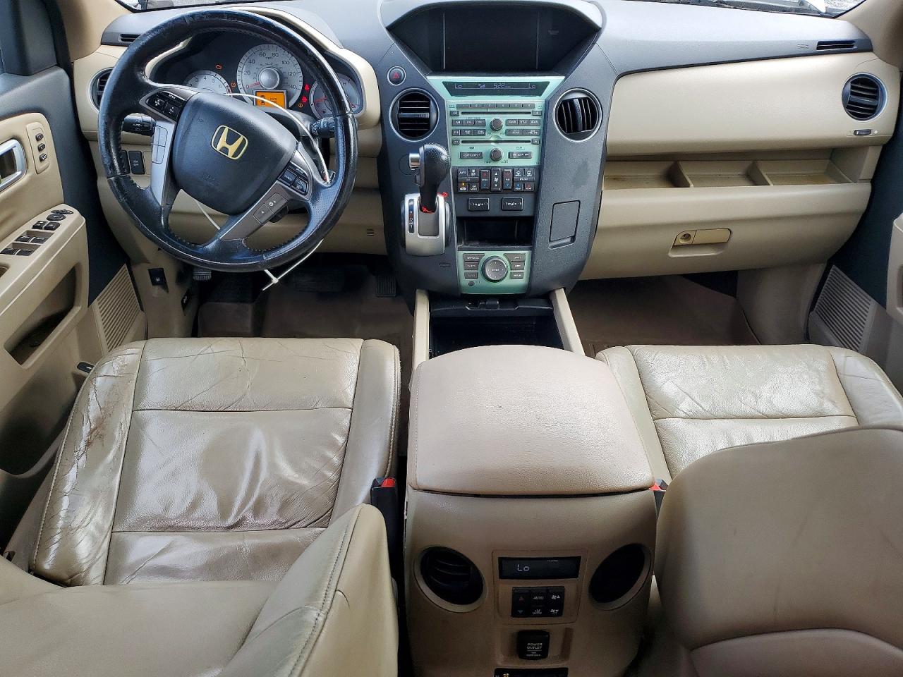 2011 Honda Pilot Touring Brown vin: 5FNYF3H99BB013629