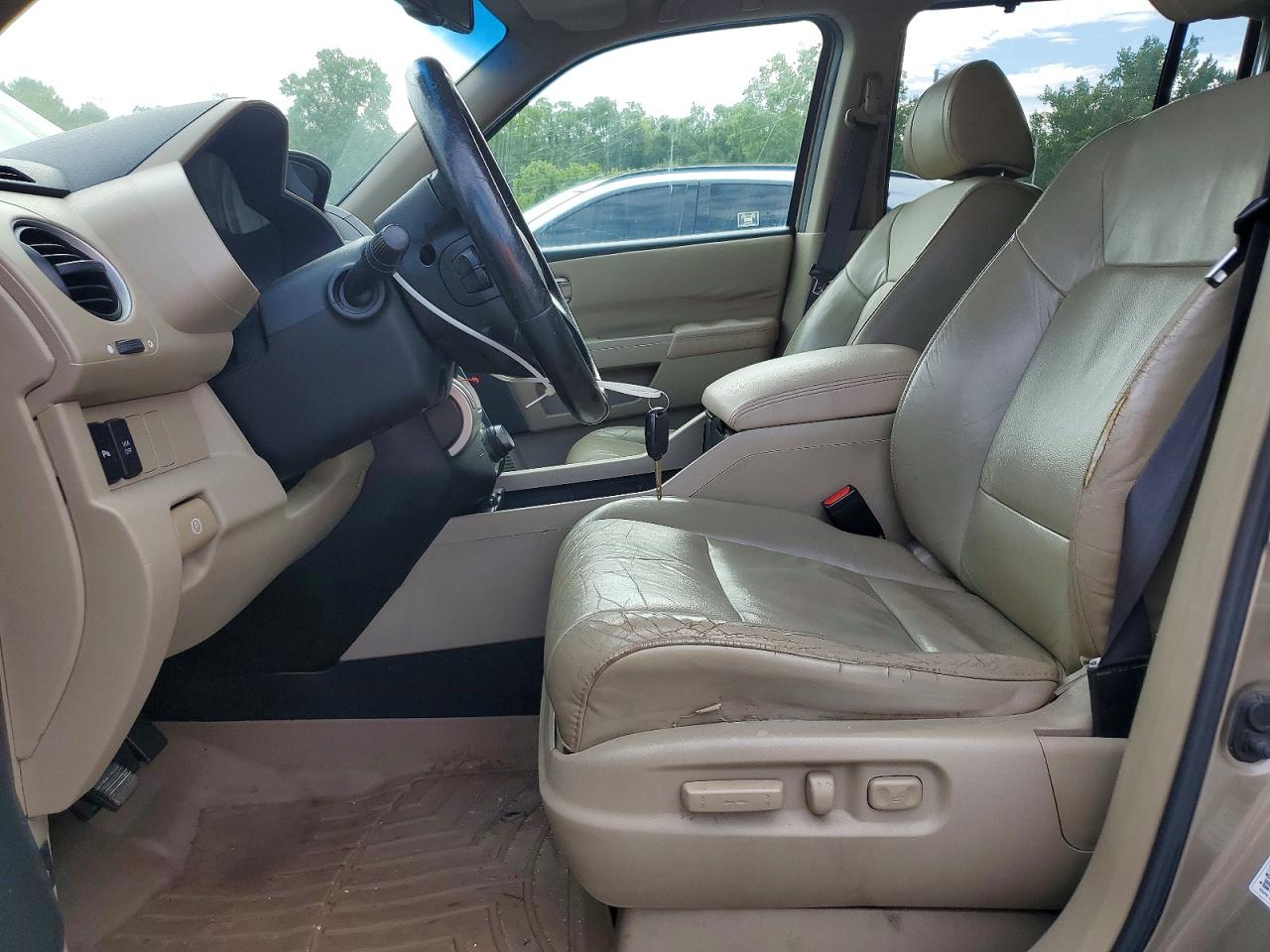 2011 Honda Pilot Touring Brown vin: 5FNYF3H99BB013629