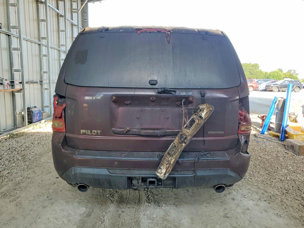 2012 Honda Pilot Touring Brown vin: 5FNYF3H99CB024342