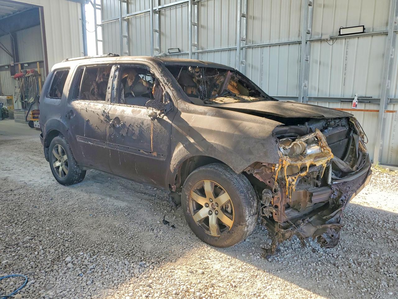 2012 Honda Pilot Touring Brown vin: 5FNYF3H99CB024342
