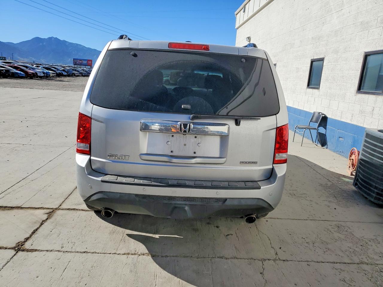 2012 Honda Pilot Touring Серебряный vin: 5FNYF3H99CB037544