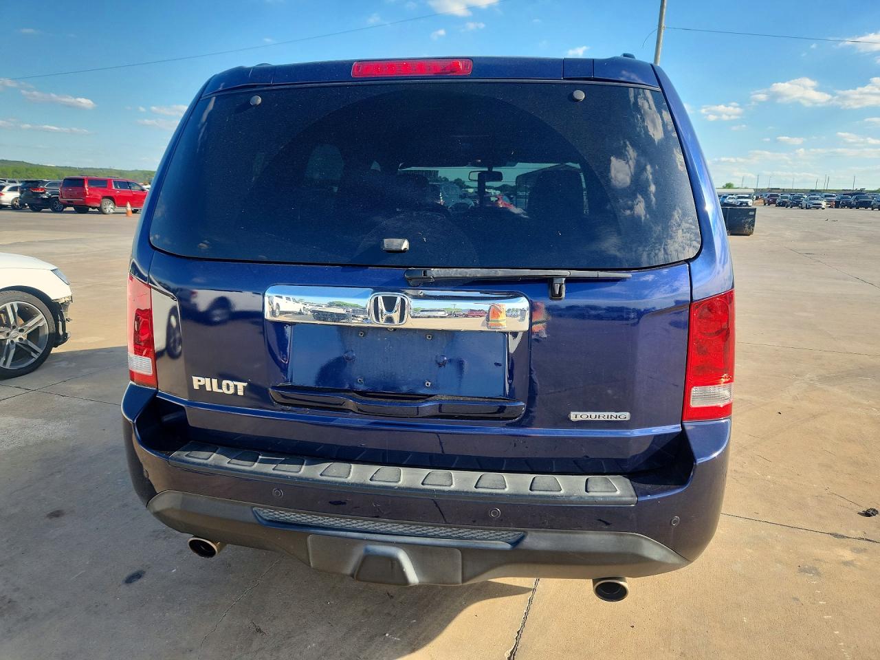 2013 Honda Pilot Touring Blue vin: 5FNYF3H99DB018364
