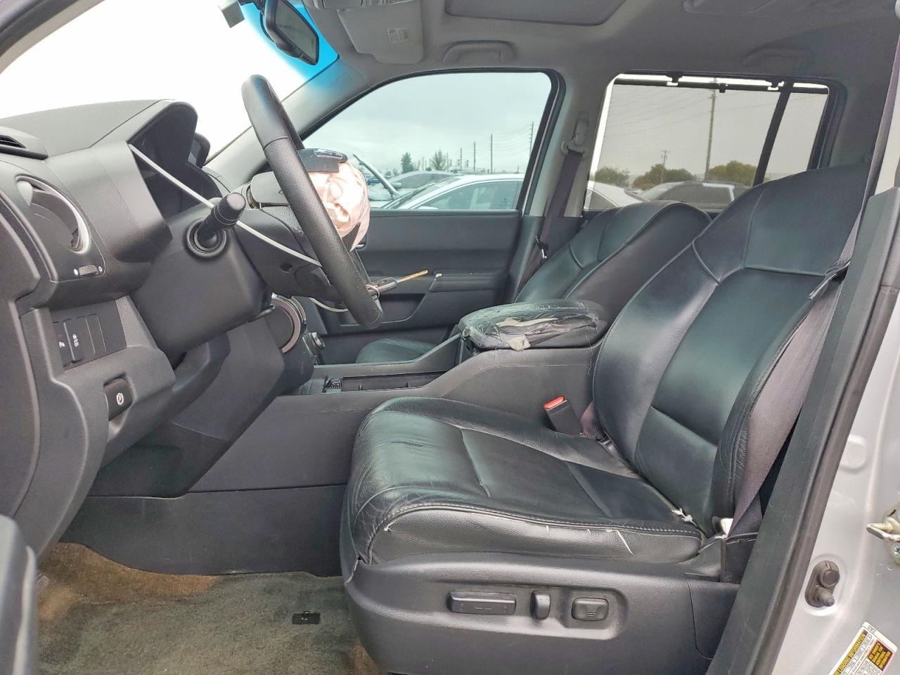 2015 Honda Pilot Touring Gray vin: 5FNYF3H99FB003883
