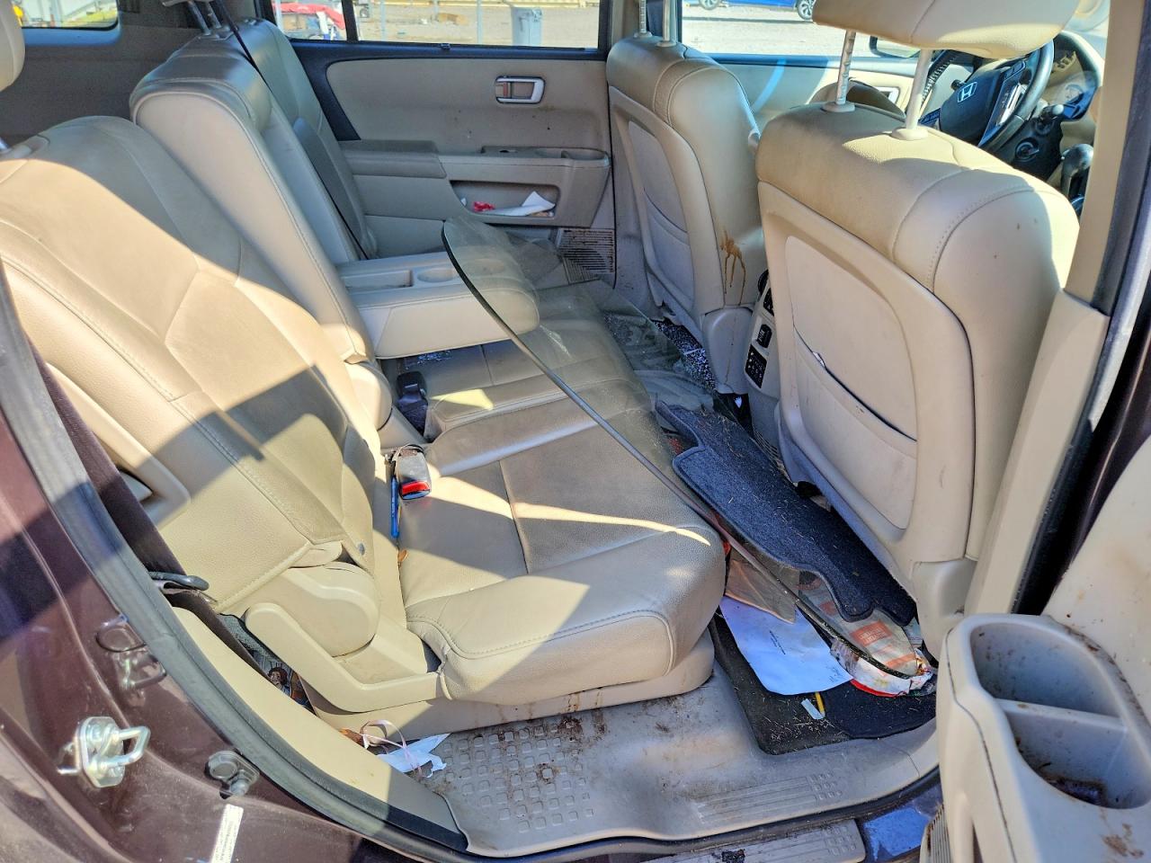 2015 Honda Pilot Touring Charcoal vin: 5FNYF3H99FB008033