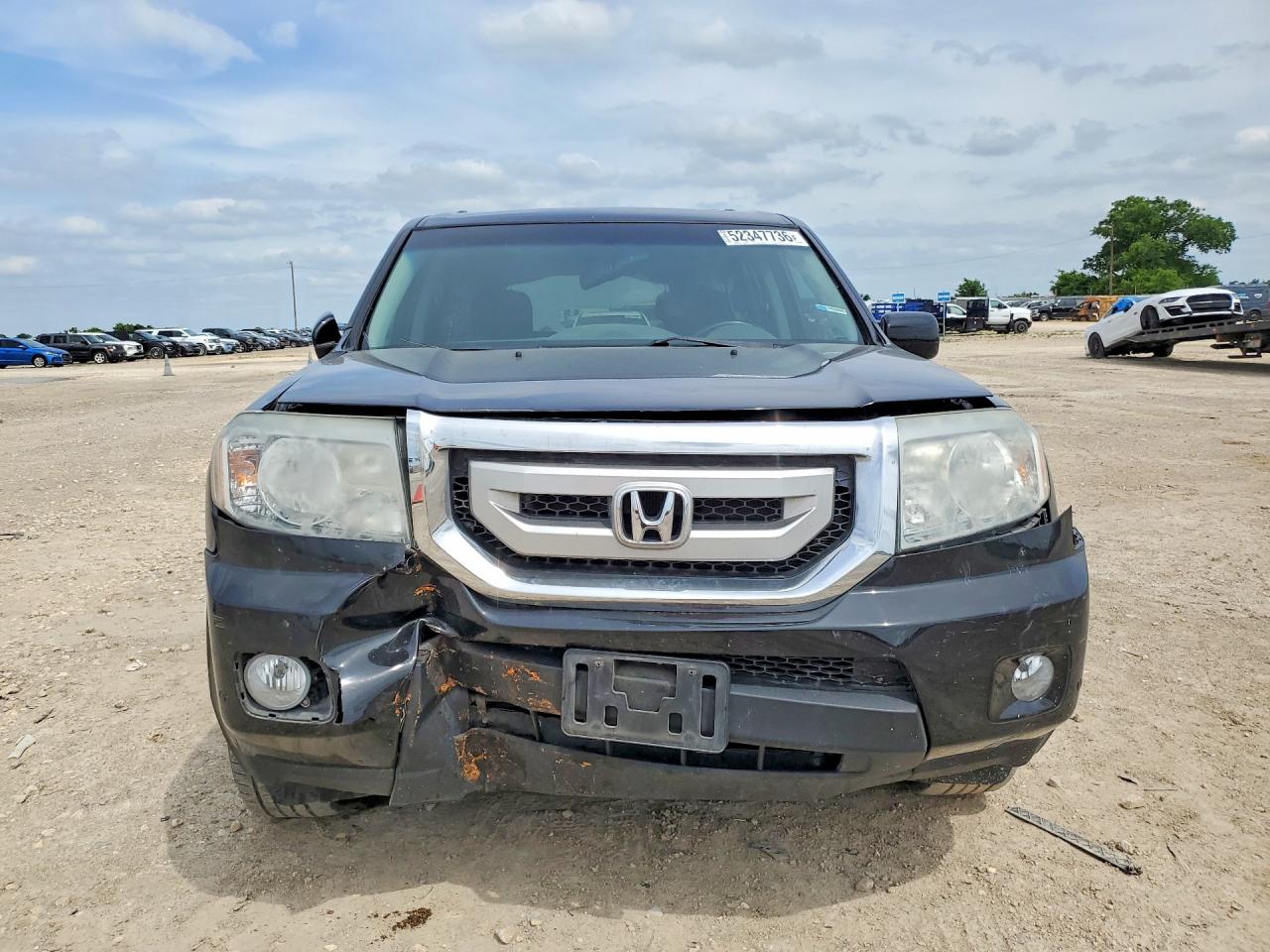 2011 Honda Pilot Touring Black vin: 5FNYF3H9XBB030682