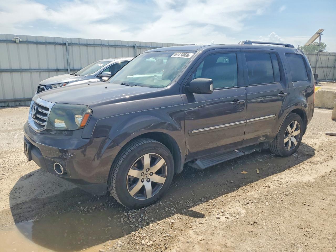 2012 Honda Pilot Touring Черный vin: 5FNYF3H9XCB040534