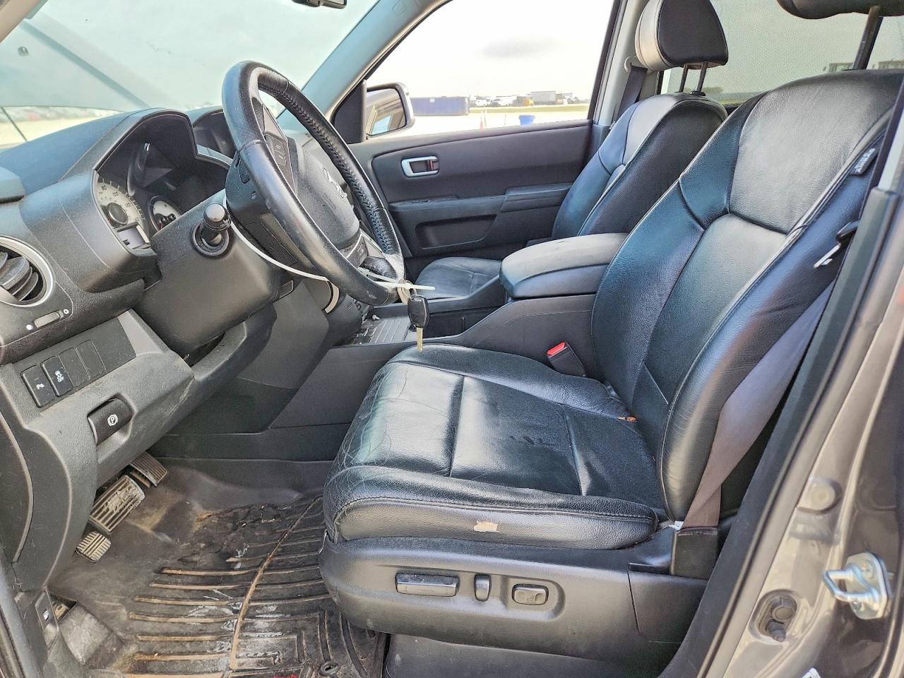 2013 Honda Pilot Touring Gray vin: 5FNYF3H9XDB025498