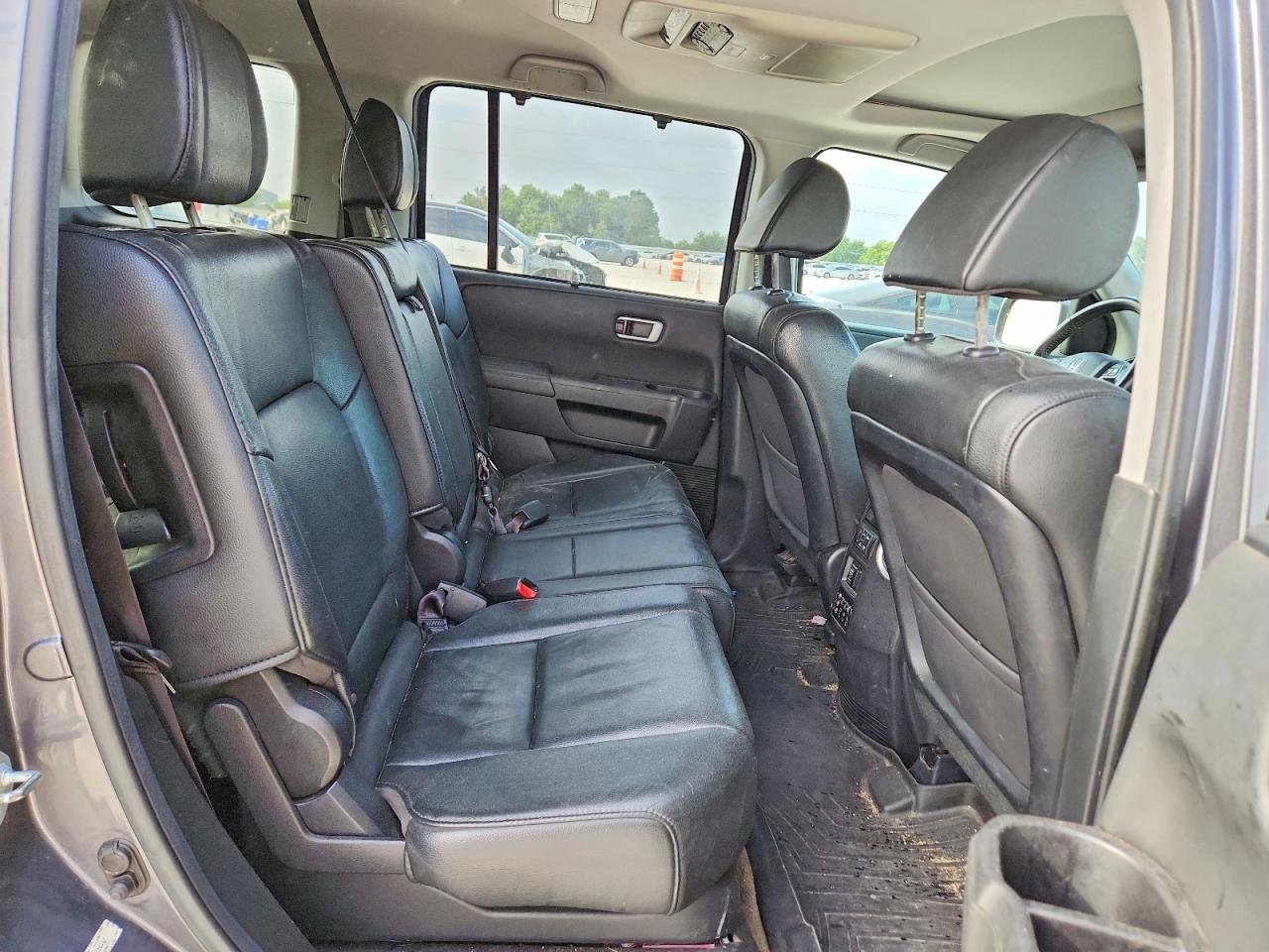 2013 Honda Pilot Touring Gray vin: 5FNYF3H9XDB025498