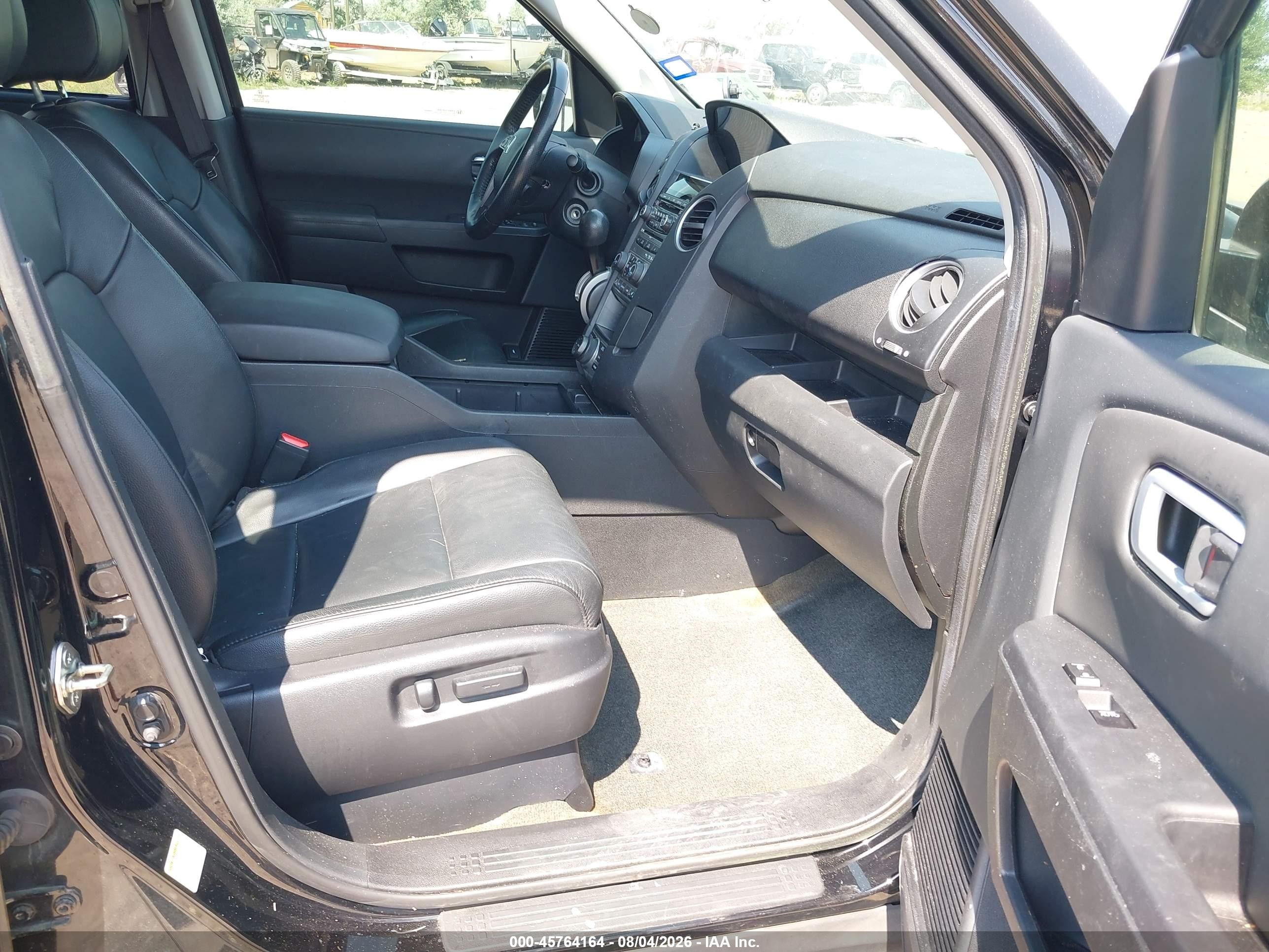 2014 Honda Pilot Touring Black vin: 5FNYF3H9XEB004135
