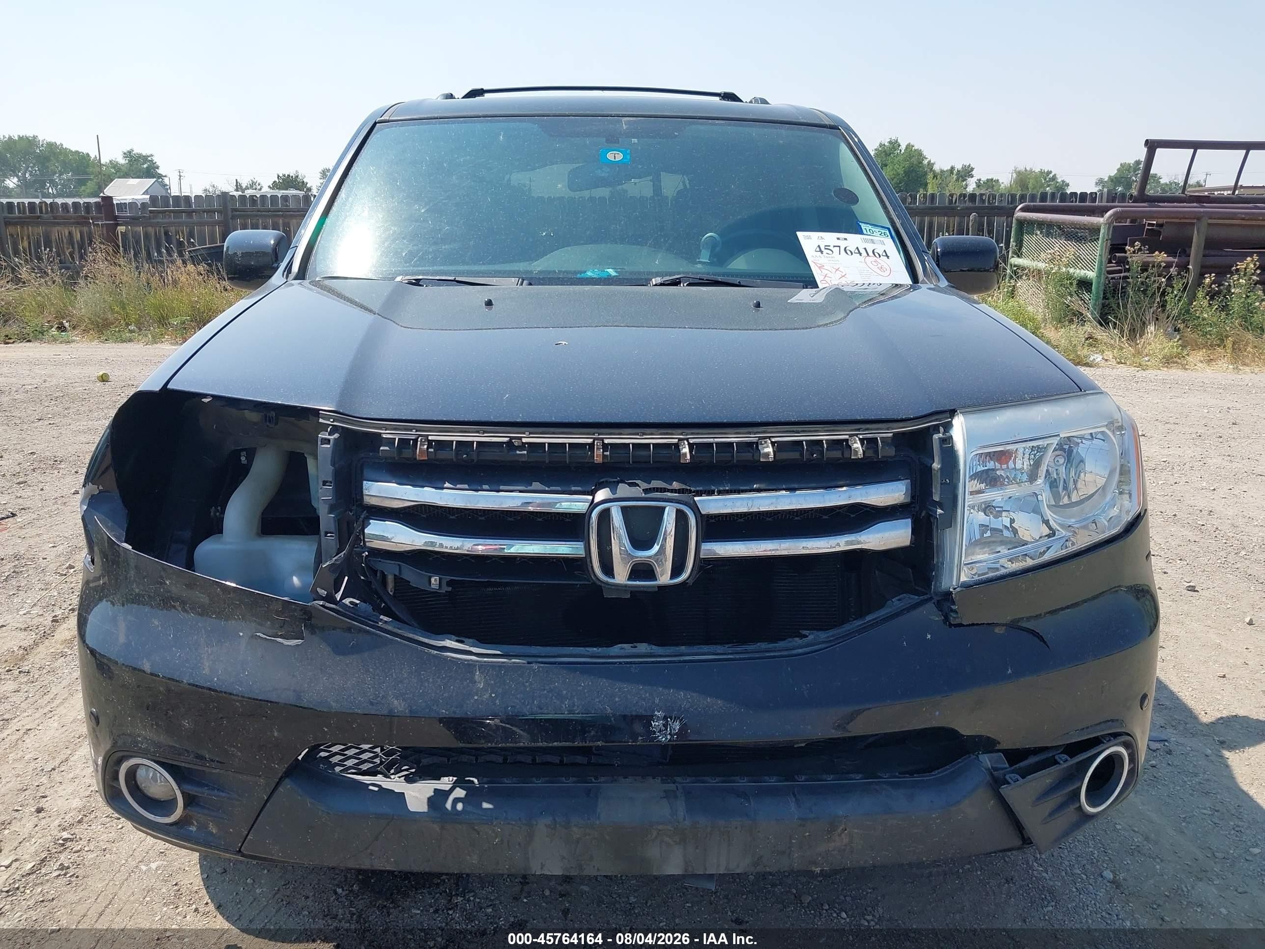 2014 Honda Pilot Touring Black vin: 5FNYF3H9XEB004135