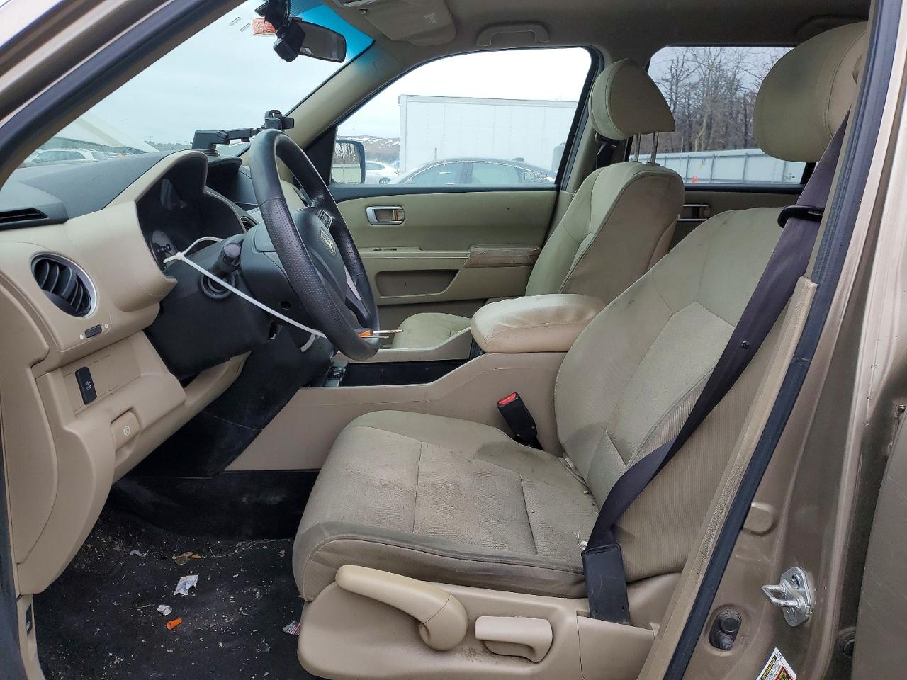 2009 Honda Pilot Lx Gold vin: 5FNYF48249B049750