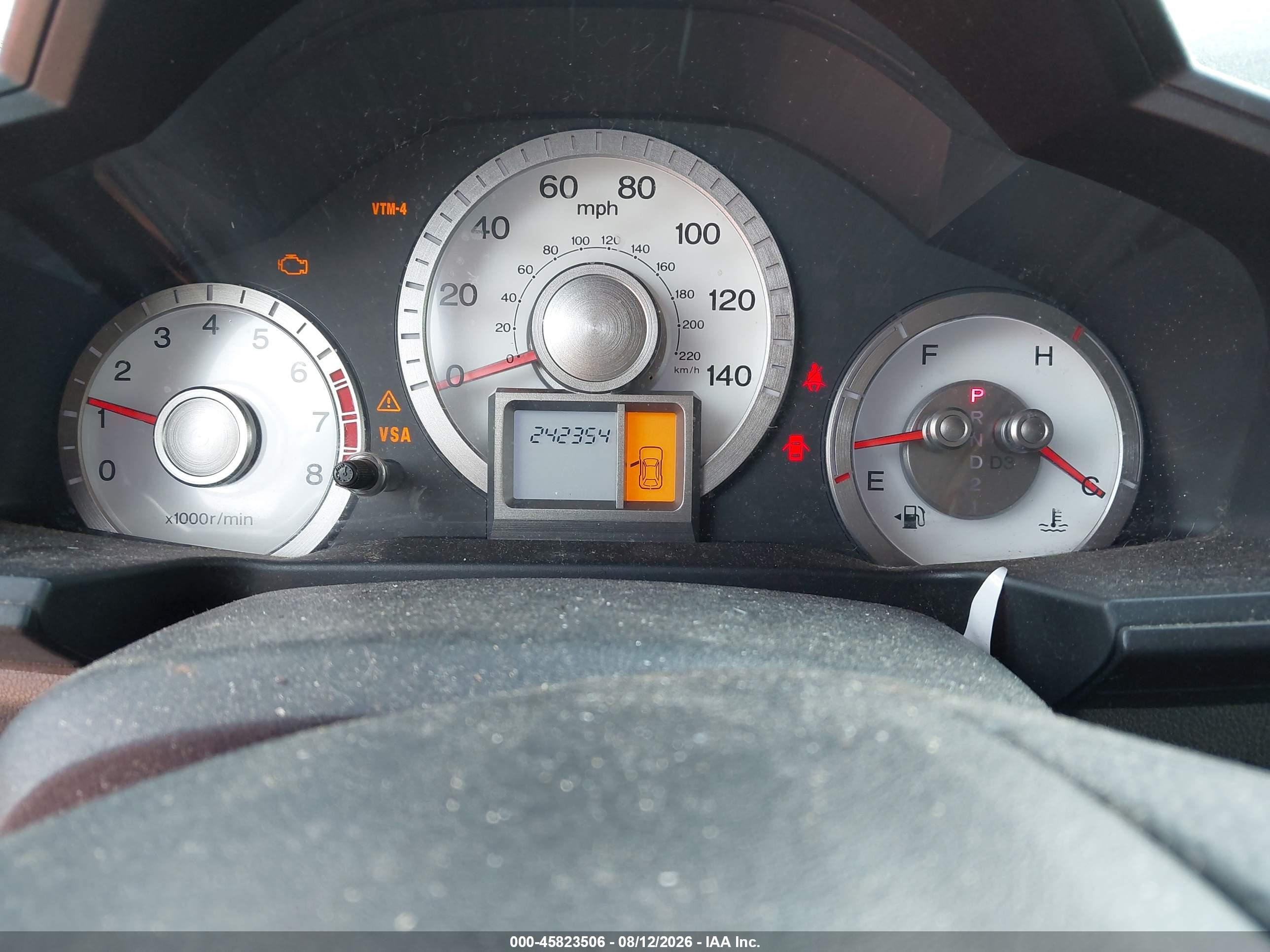 2009 Honda Pilot Lx Gray vin: 5FNYF48279B028732