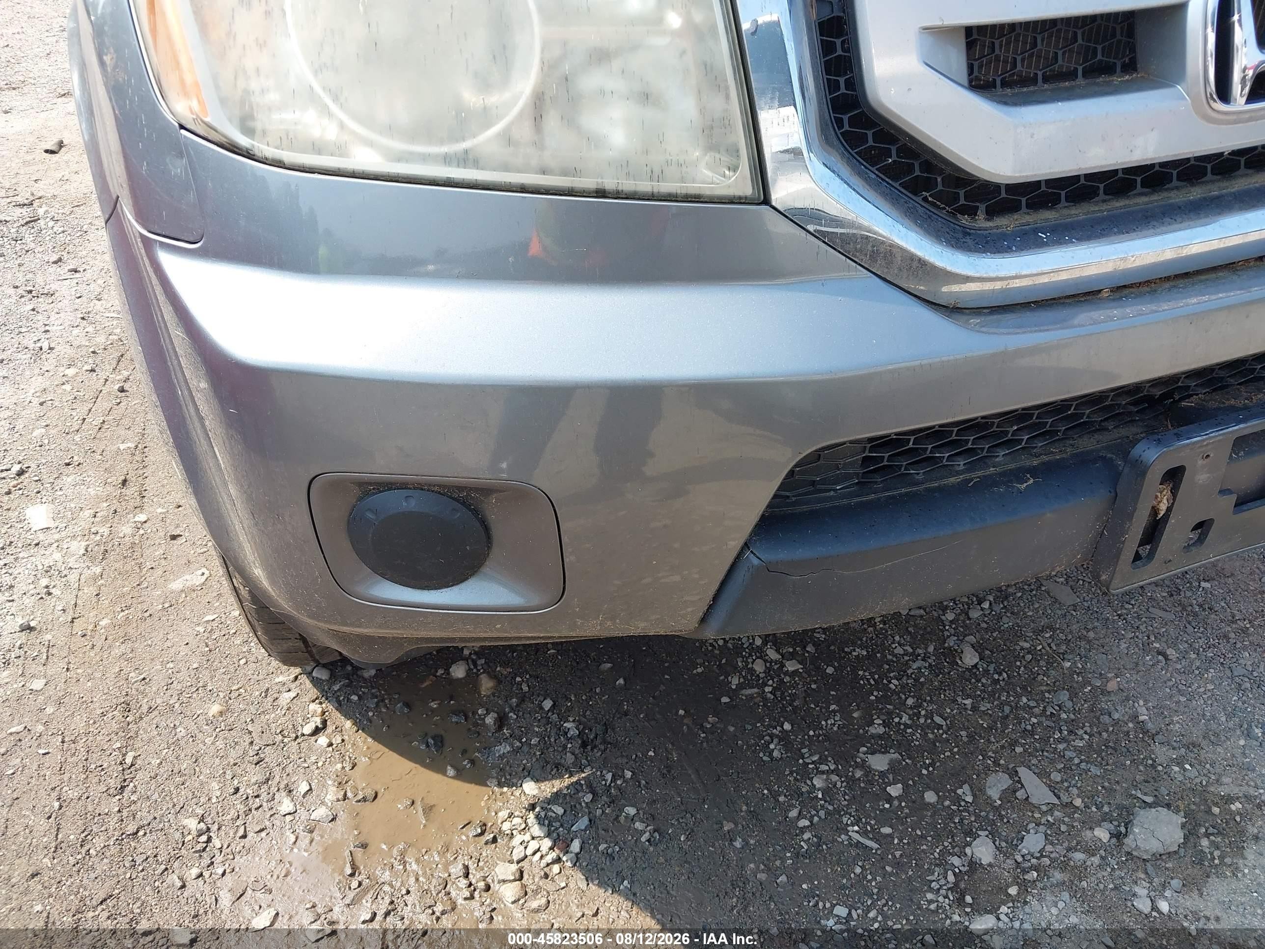 2009 Honda Pilot Lx Gray vin: 5FNYF48279B028732
