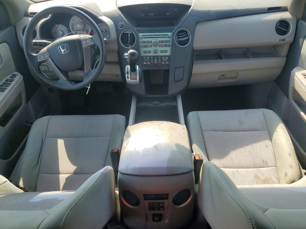 2009 Honda Pilot Ex White vin: 5FNYF48409B045647