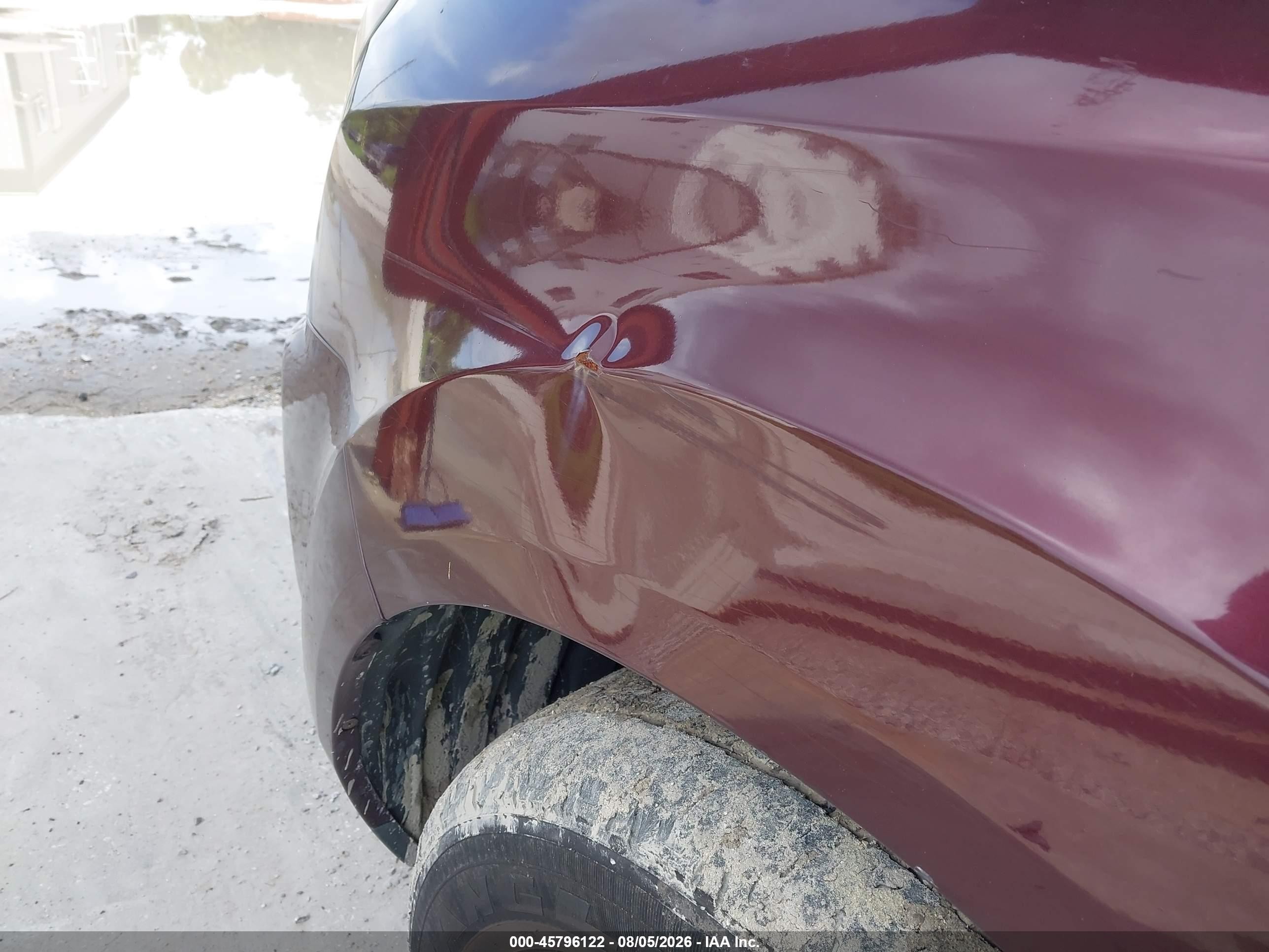 2009 Honda Pilot Ex Темно-бордовый vin: 5FNYF48419B010552