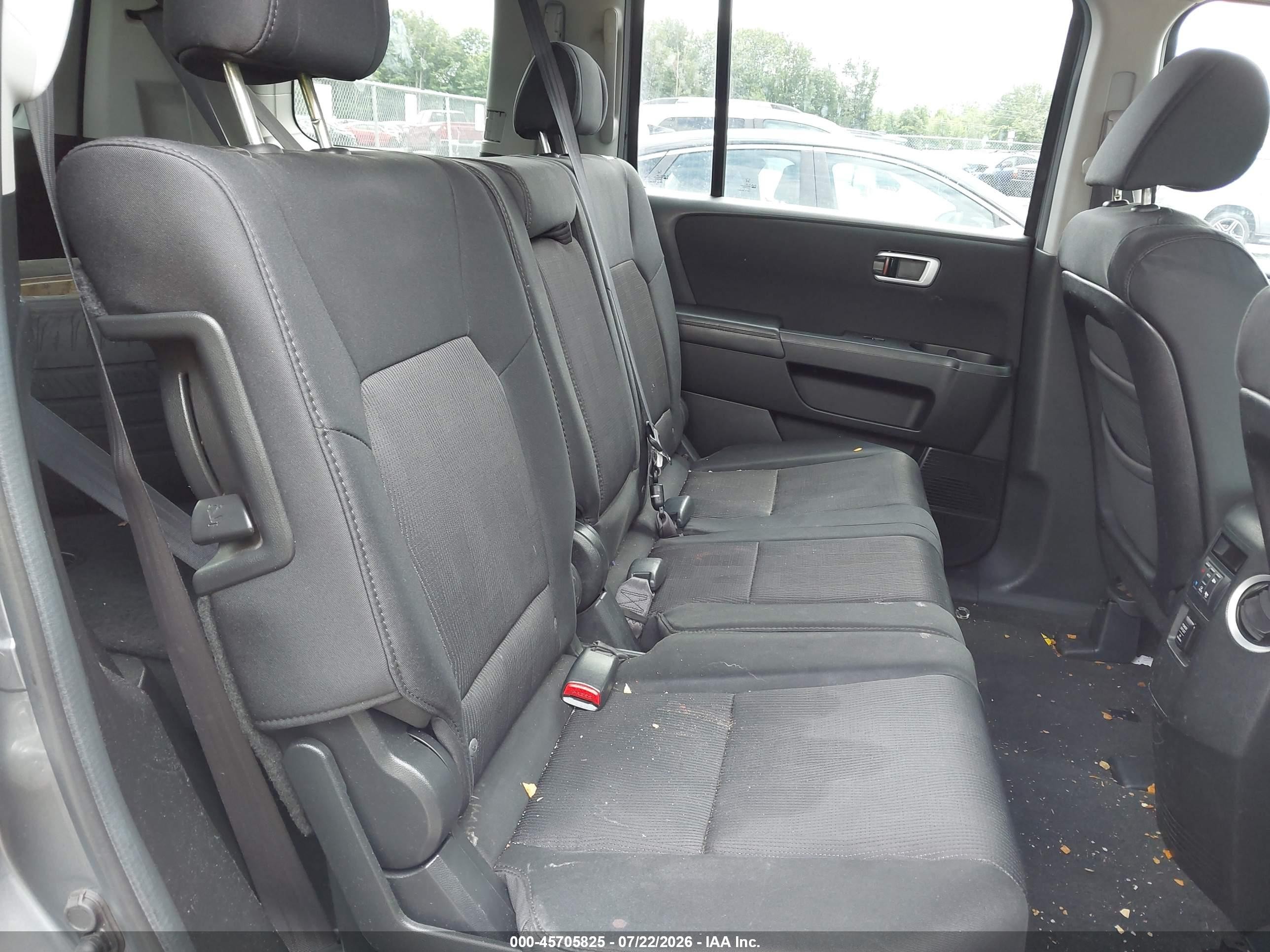 2009 Honda Pilot Ex Gray vin: 5FNYF48429B056150