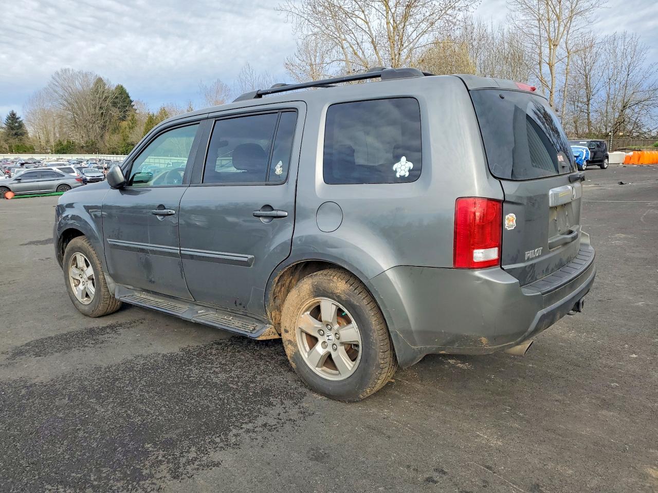 2009 Honda Pilot Ex Серый vin: 5FNYF48469B002365