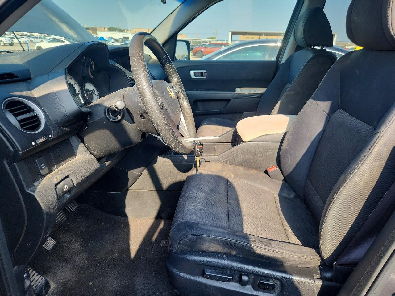 2009 Honda Pilot Ex Gray vin: 5FNYF48469B043269