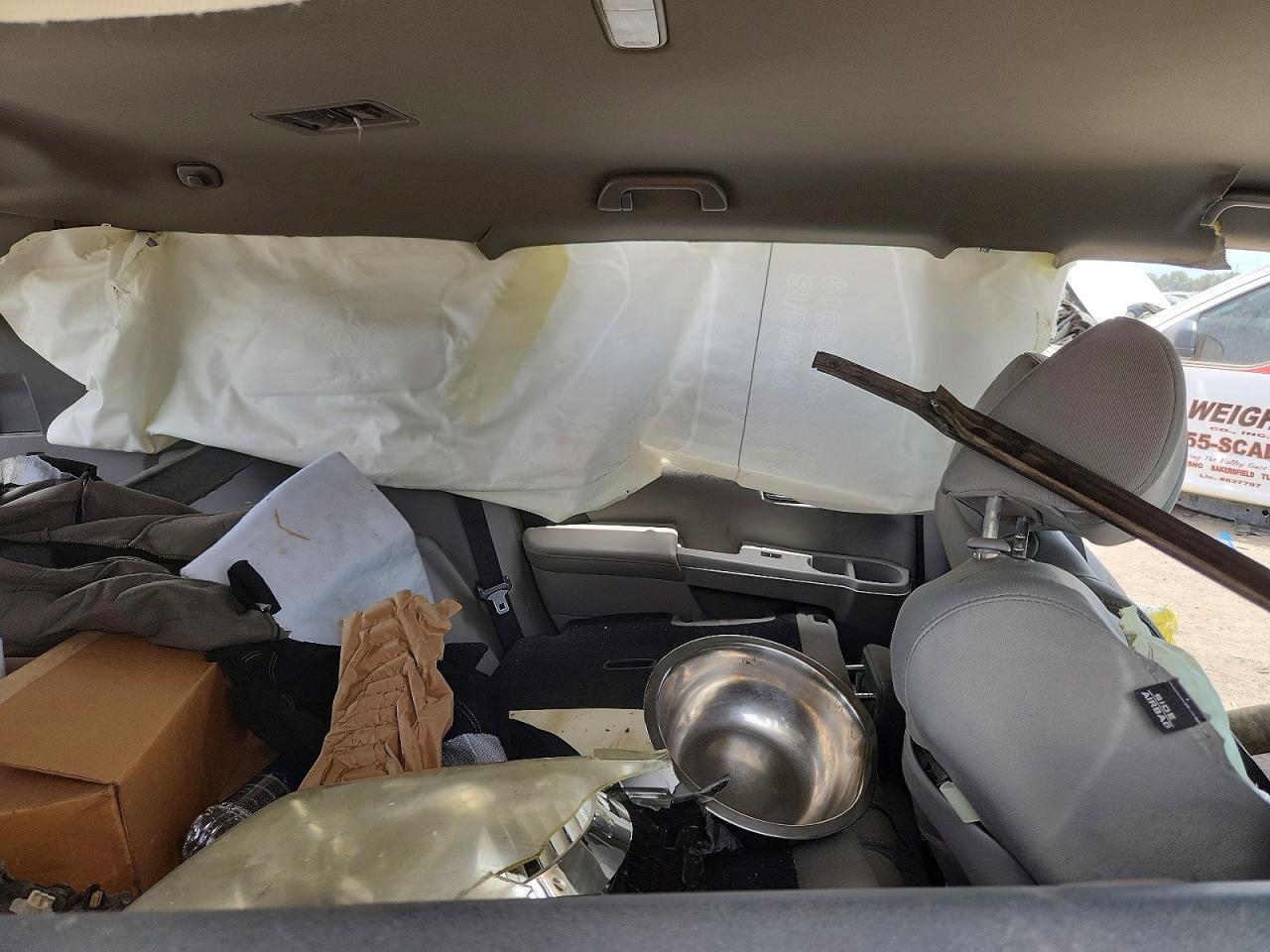 2009 Honda Pilot Ex White vin: 5FNYF48479B038856