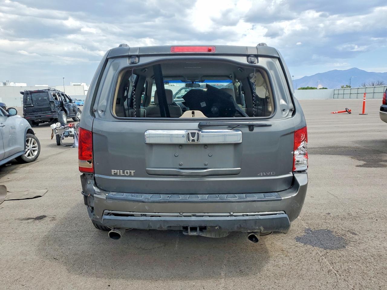 2009 Honda Pilot Ex Серый vin: 5FNYF48489B001394