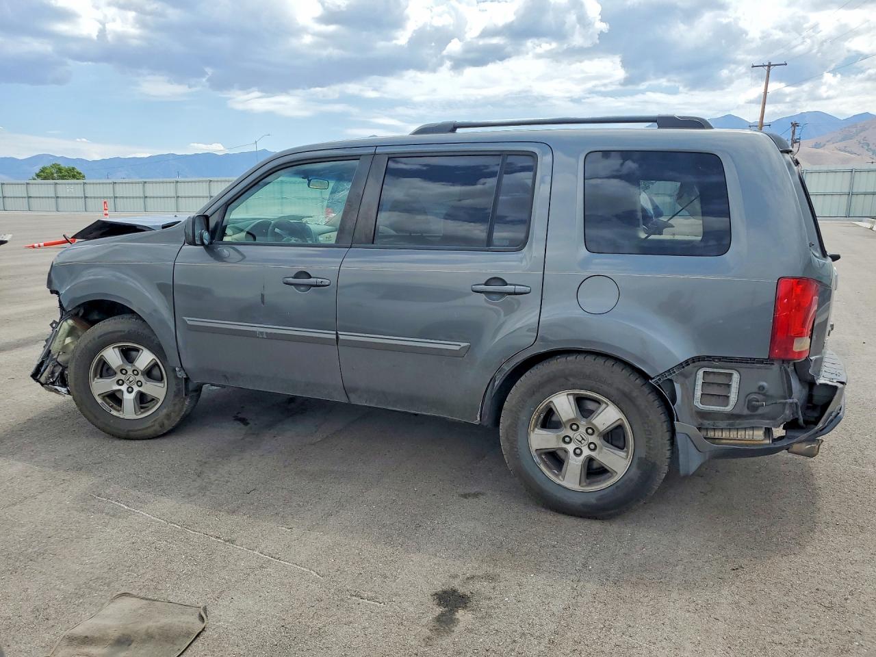 2009 Honda Pilot Ex Серый vin: 5FNYF48489B001394