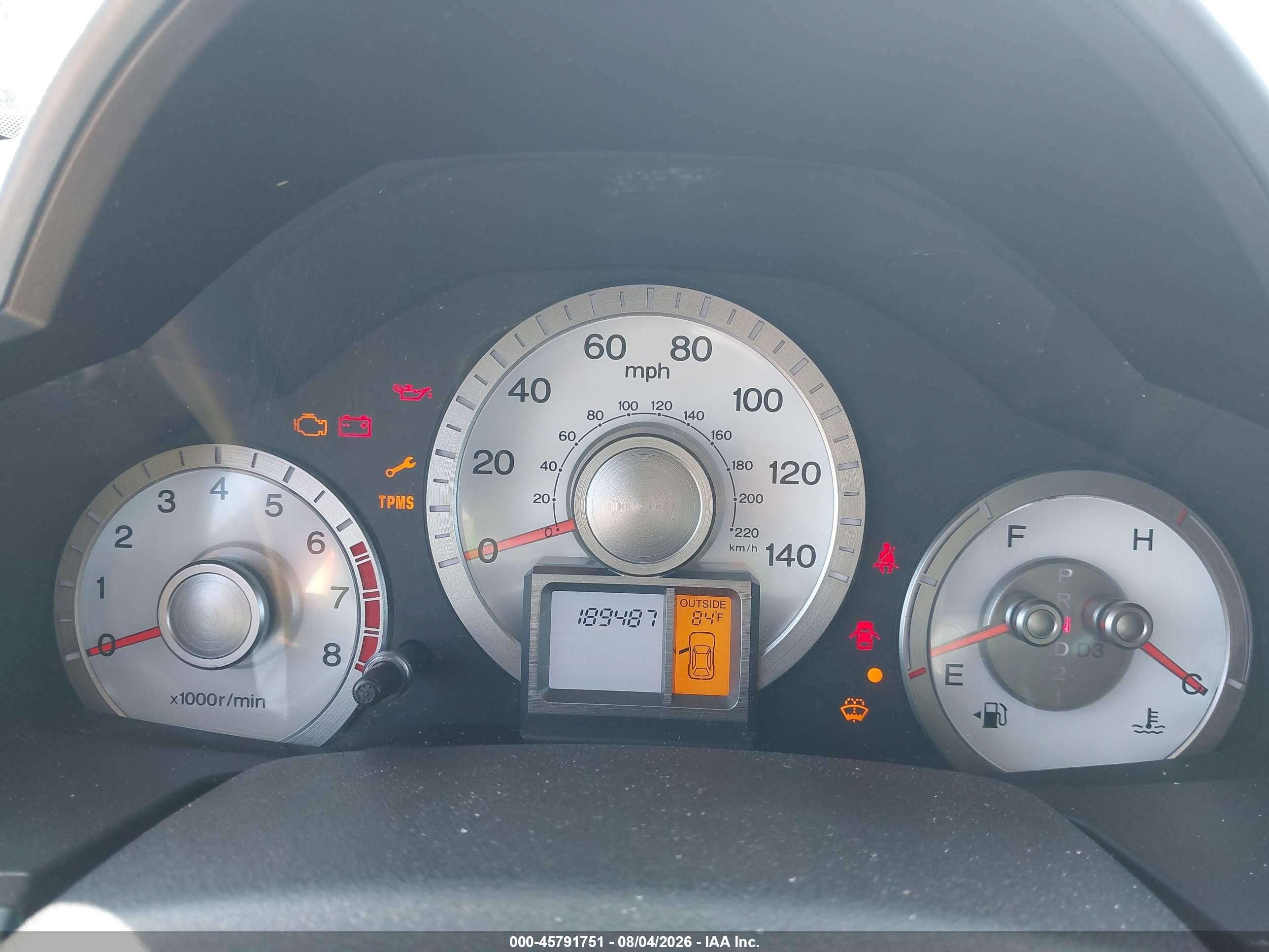 2009 Honda Pilot Ex Silver vin: 5FNYF48489B011519