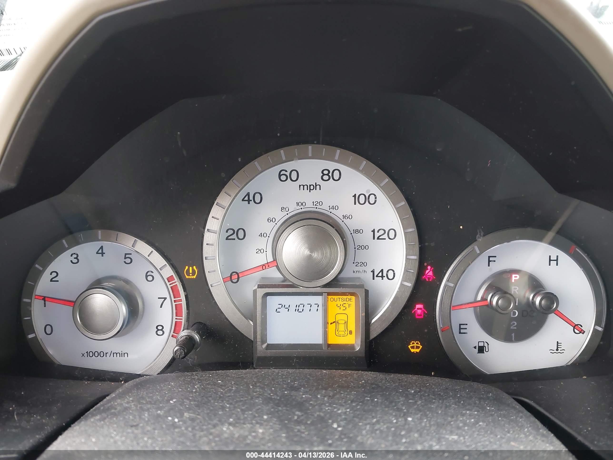 2009 Honda Pilot Ex Gray vin: 5FNYF484X9B004572
