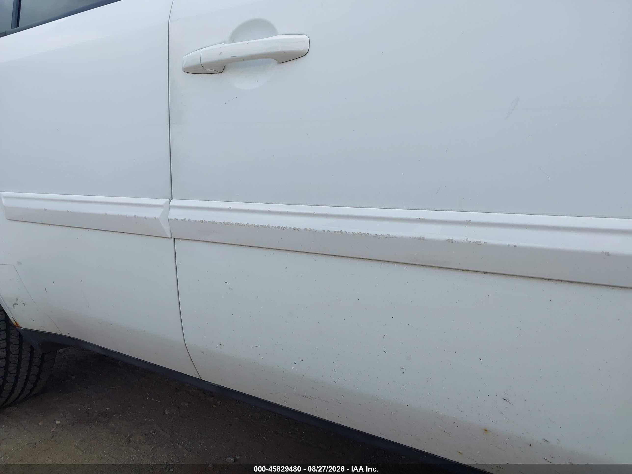 2009 Honda Pilot Ex-l Белый vin: 5FNYF48509B011829