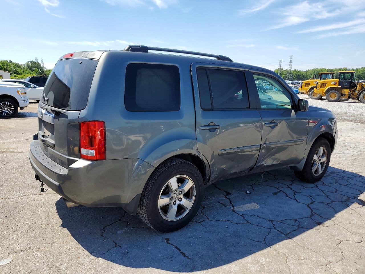 2009 Honda Pilot Exl Gray vin: 5FNYF48509B023947
