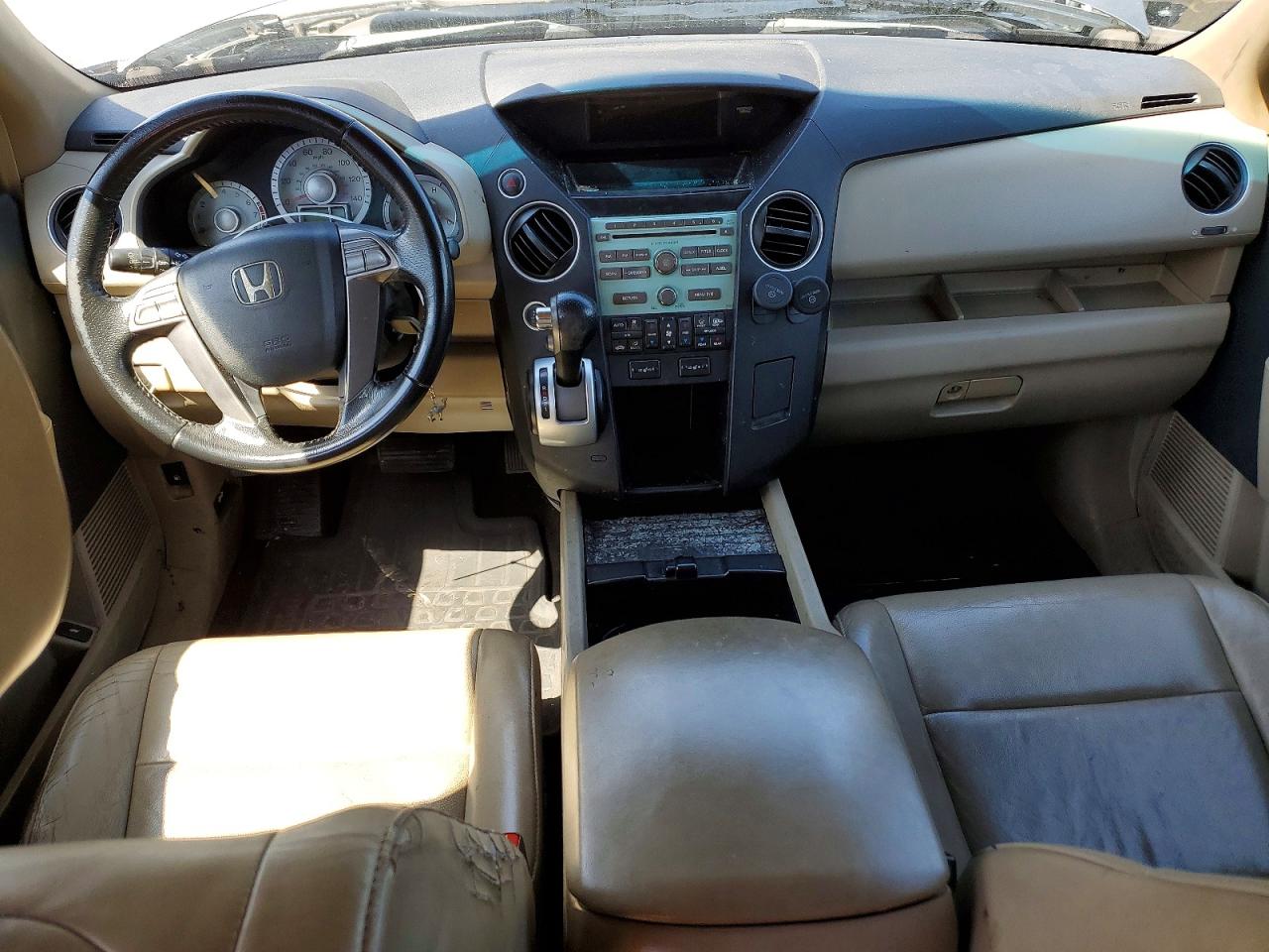 2009 Honda Pilot Exl Gray vin: 5FNYF48509B023947