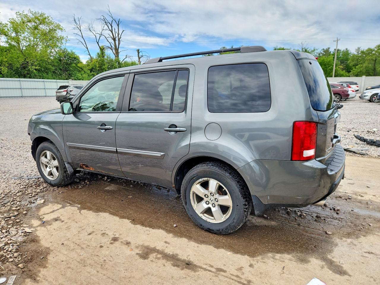 2009 Honda Pilot Exl Серый vin: 5FNYF48519B007675