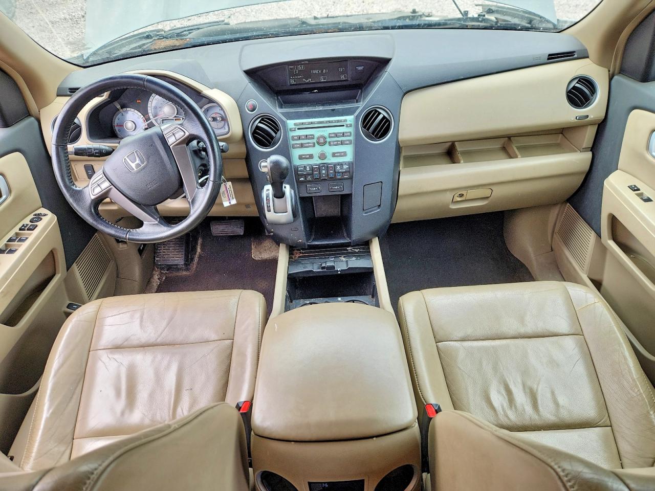 2009 Honda Pilot Exl Серый vin: 5FNYF48519B007675