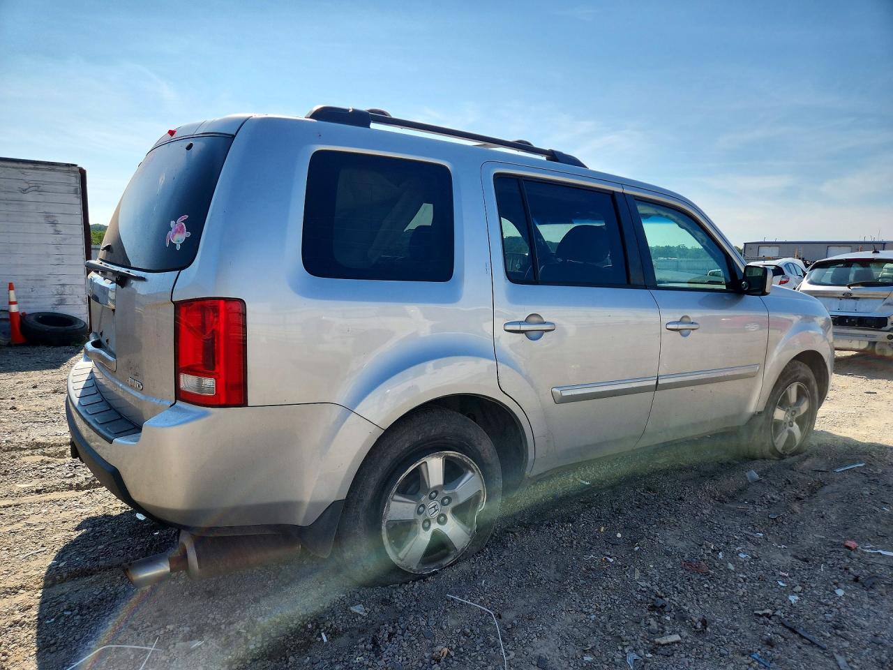2009 Honda Pilot Exl Silver vin: 5FNYF48519B024363