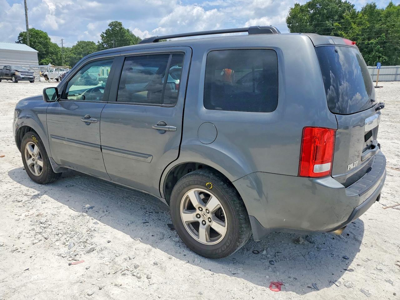 2009 Honda Pilot Exl Gray vin: 5FNYF48519B042247