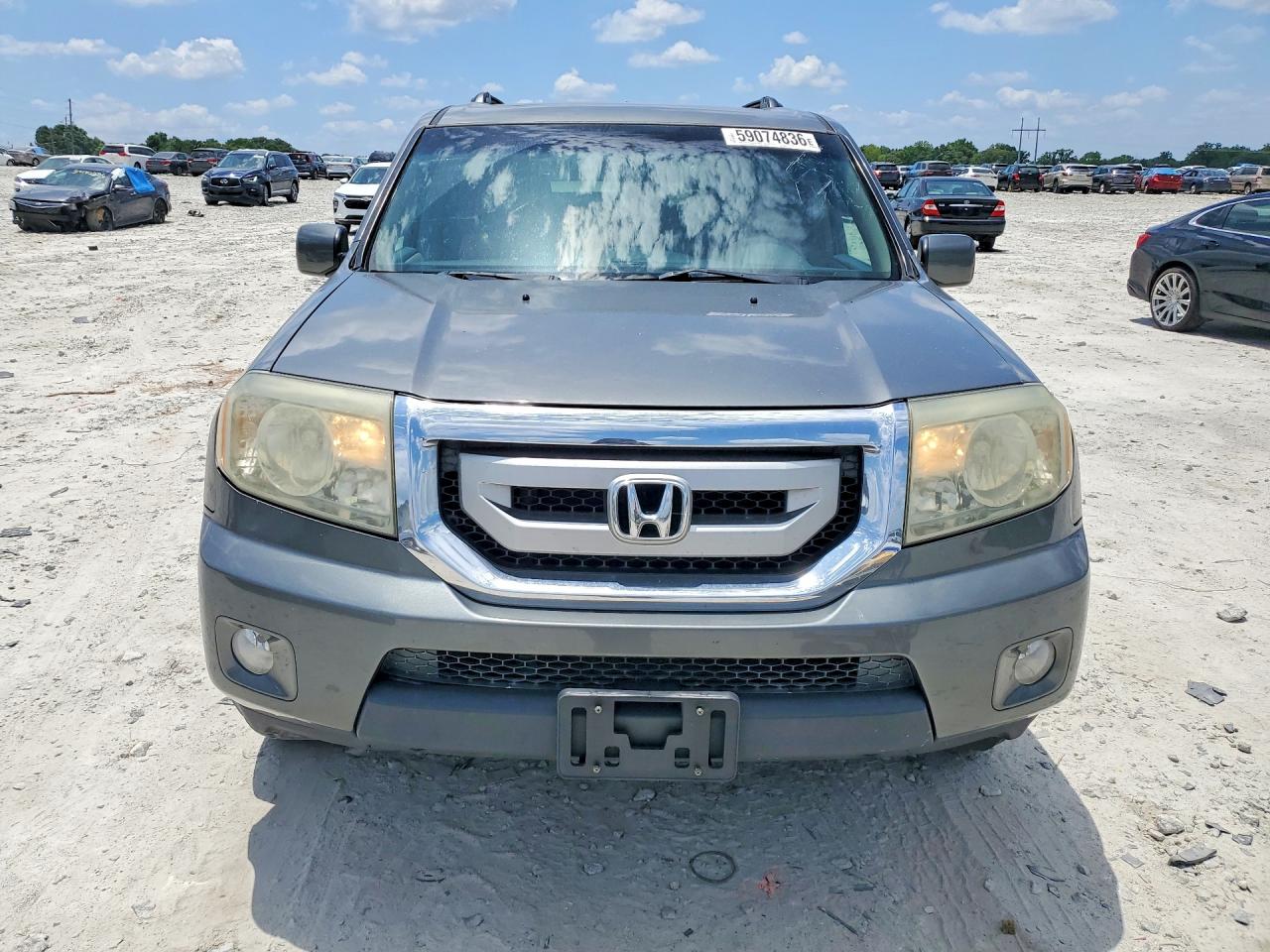 2009 Honda Pilot Exl Gray vin: 5FNYF48519B042247