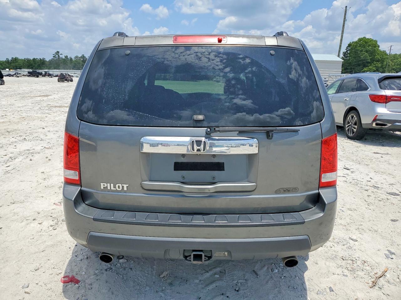 2009 Honda Pilot Exl Gray vin: 5FNYF48519B042247