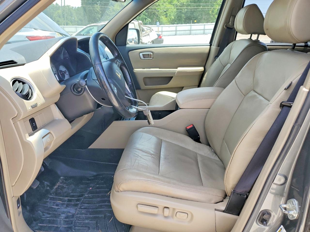 2009 Honda Pilot Exl Gray vin: 5FNYF48519B042247