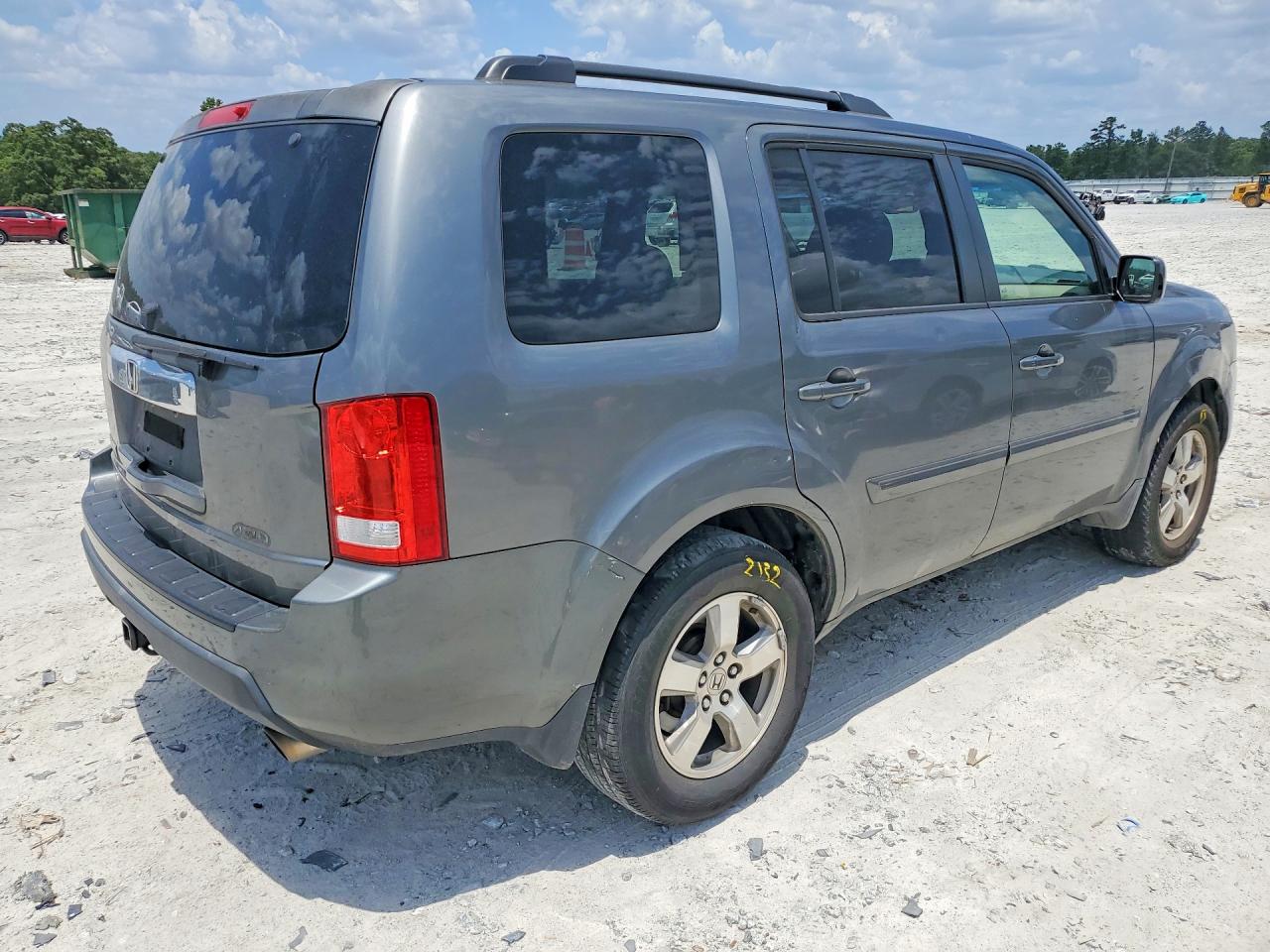 2009 Honda Pilot Exl Gray vin: 5FNYF48519B042247