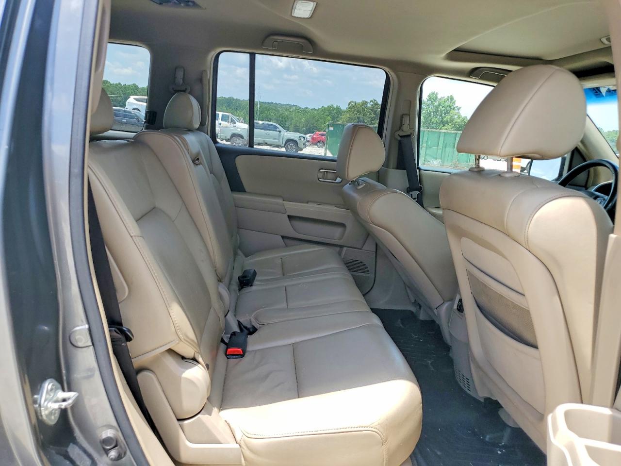 2009 Honda Pilot Exl Gray vin: 5FNYF48519B042247