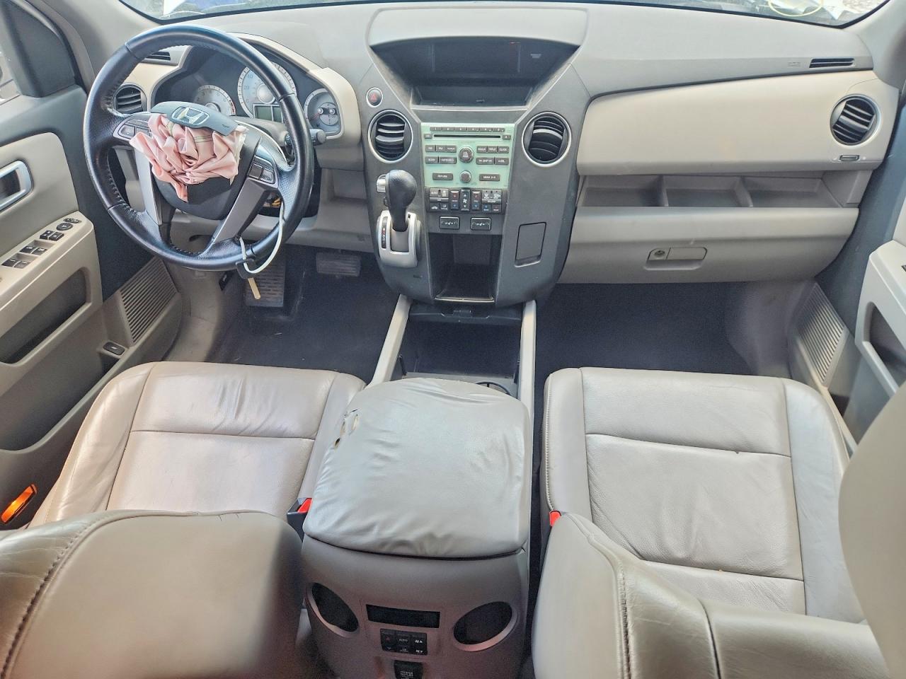 2009 Honda Pilot Белый vin: 5FNYF48519B043754
