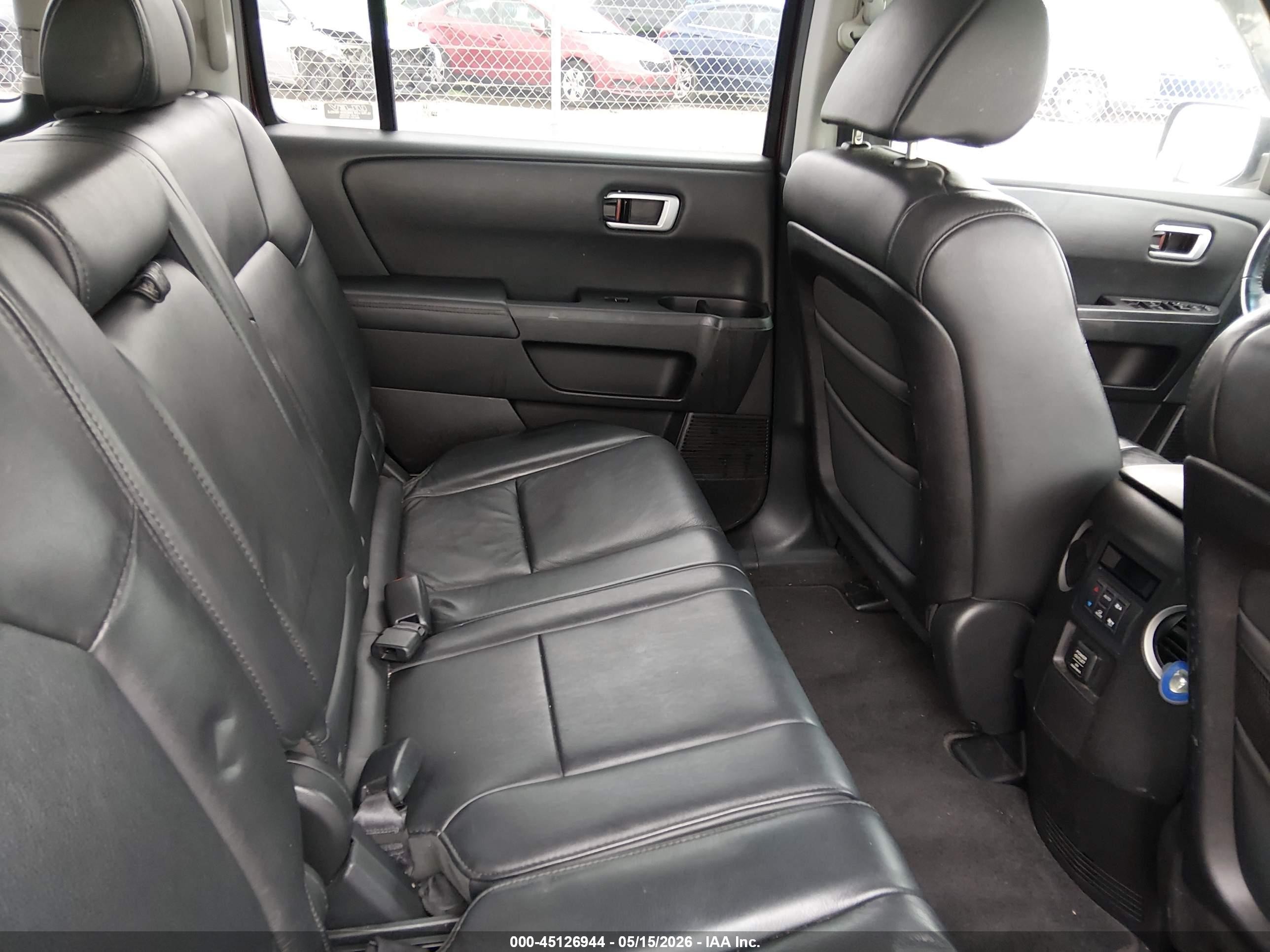 2009 Honda Pilot Ex-l Purple vin: 5FNYF48519B049215