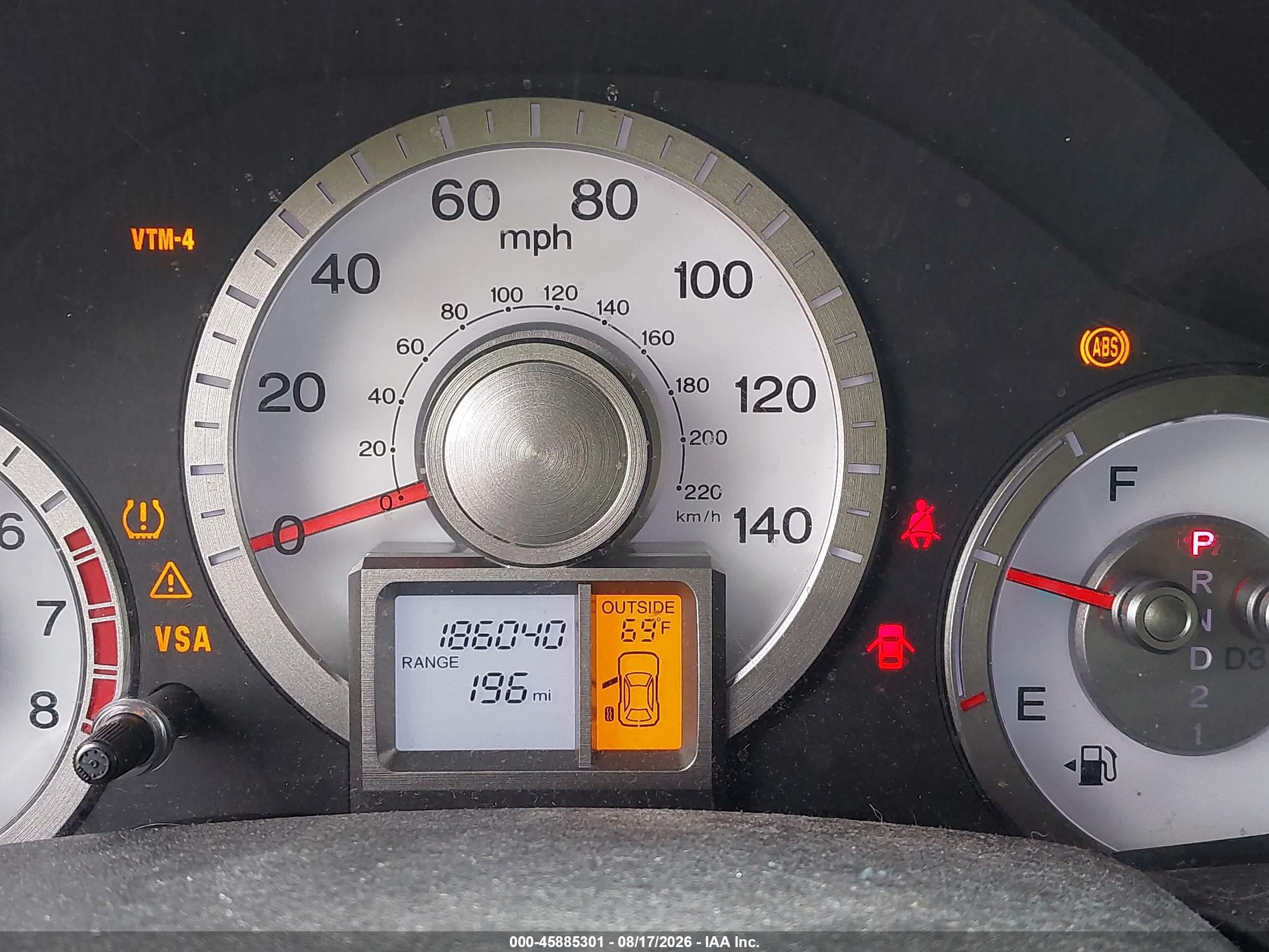 2009 Honda Pilot Ex-l Gray vin: 5FNYF48519B053944
