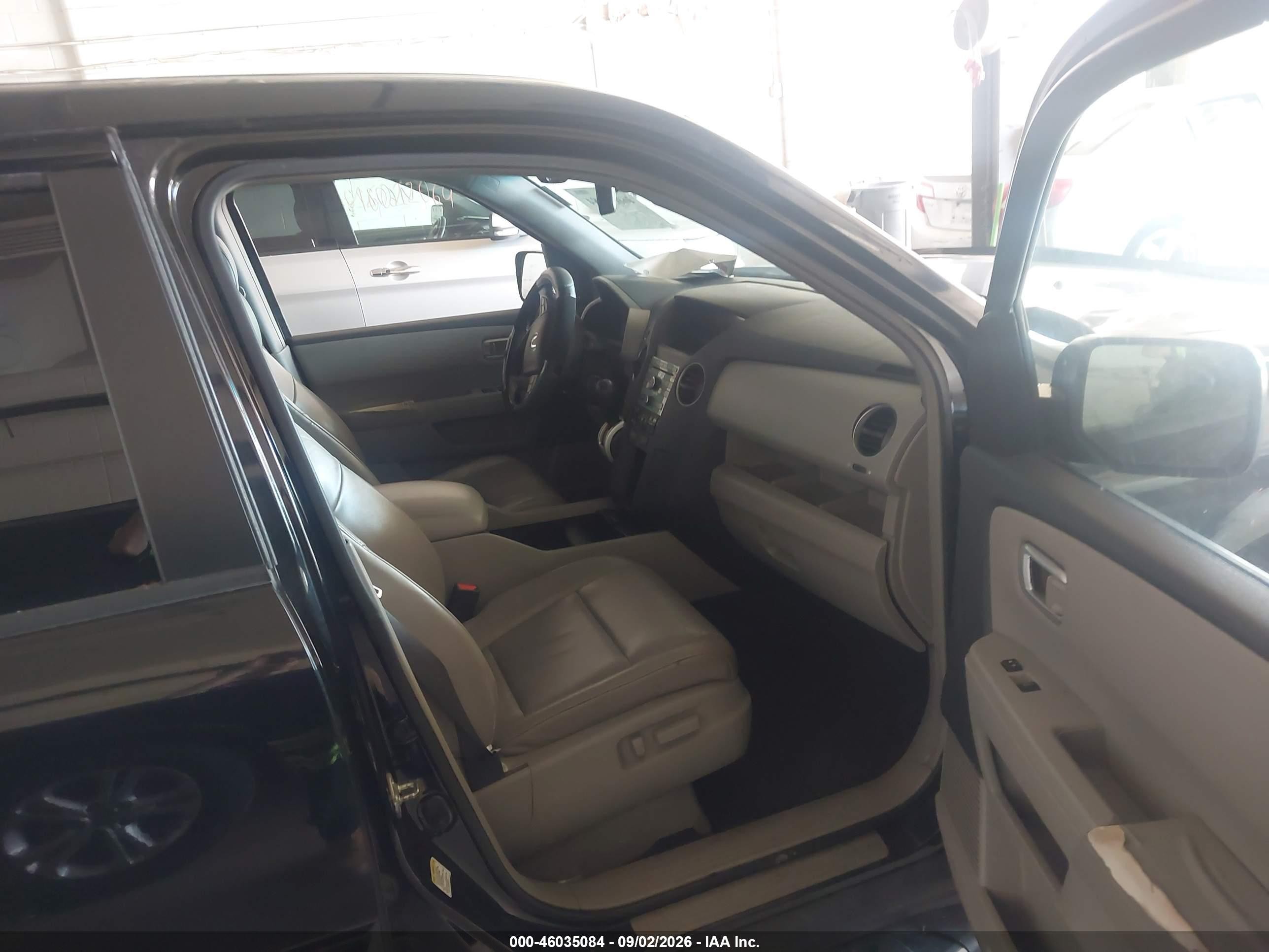 2009 Honda Pilot Ex-l Black vin: 5FNYF48529B015624