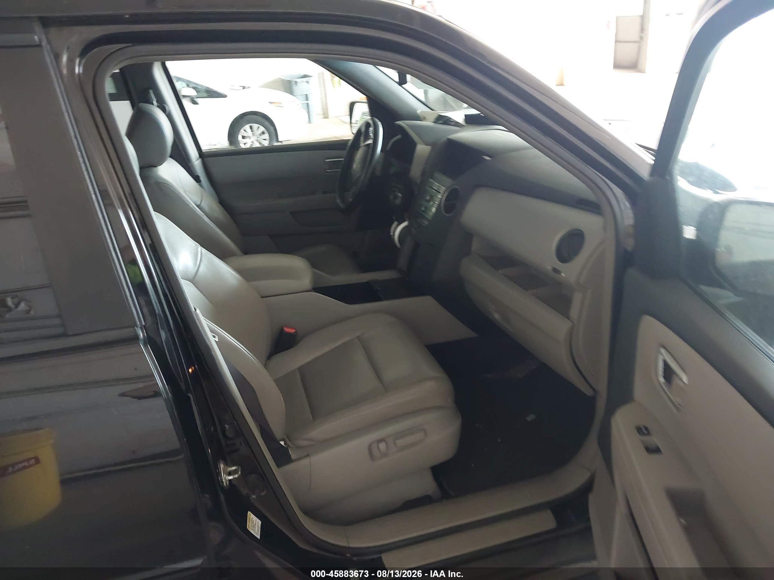 2009 Honda Pilot Ex-l Черный vin: 5FNYF48529B017163