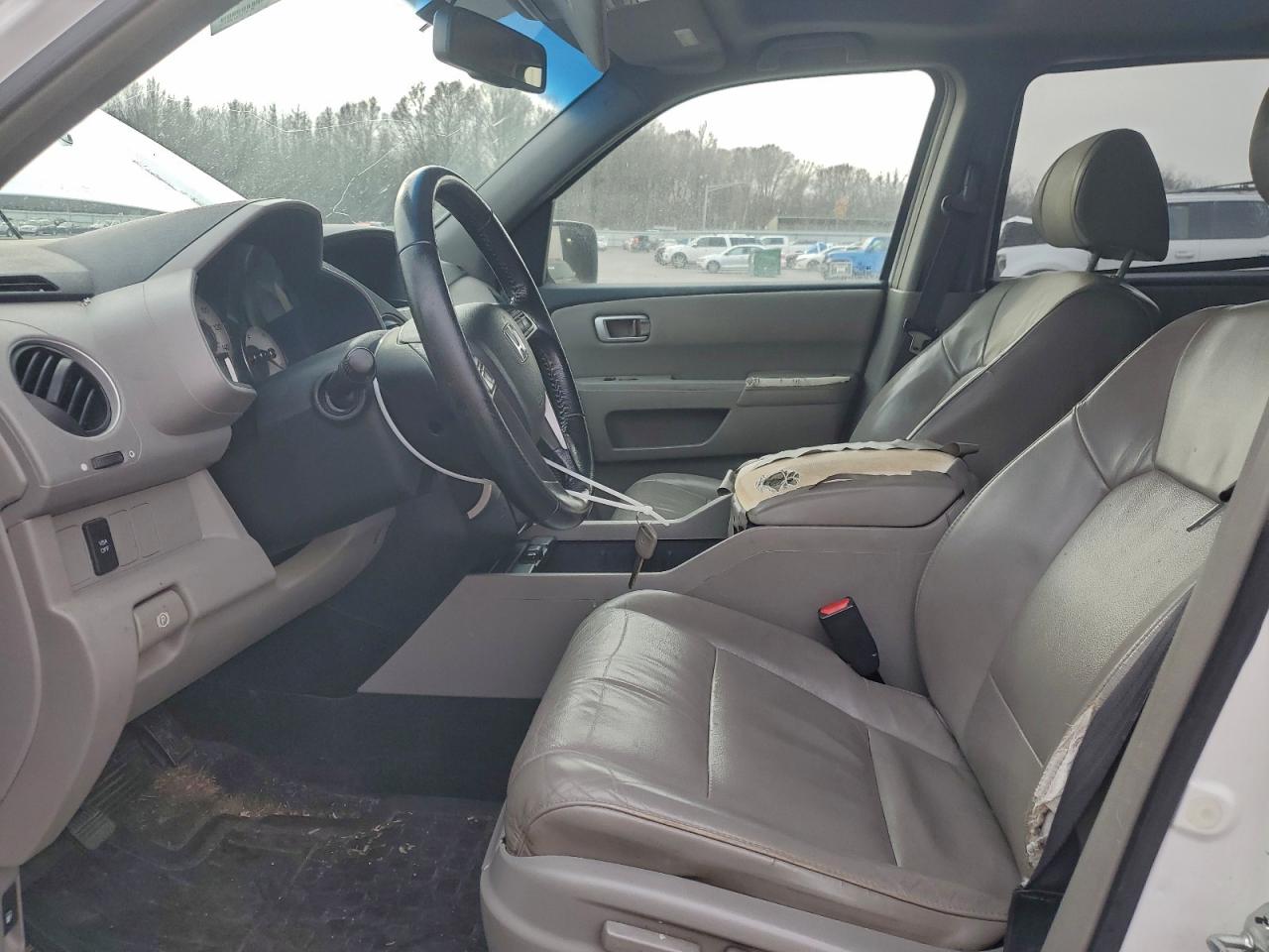 2009 Honda Pilot Exl Белый vin: 5FNYF48529B042886