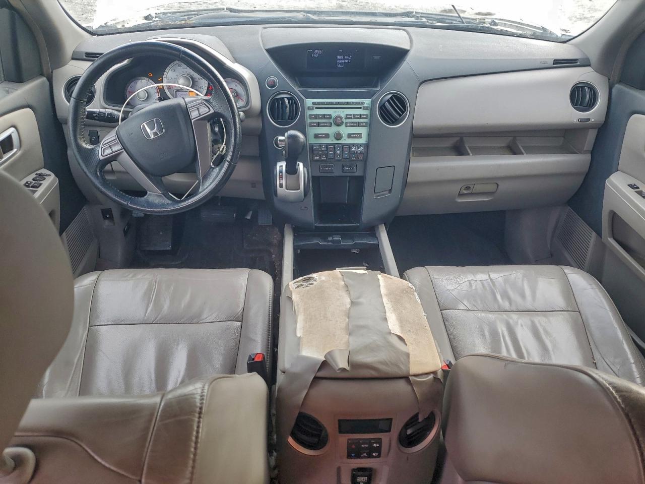 2009 Honda Pilot Exl Белый vin: 5FNYF48529B042886
