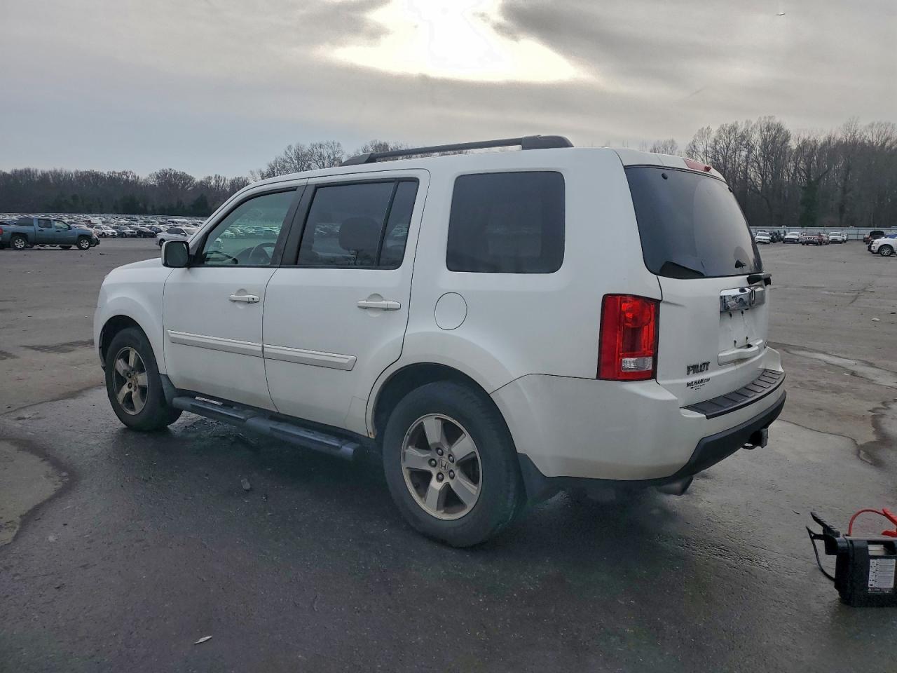 2009 Honda Pilot Exl Белый vin: 5FNYF48529B042886